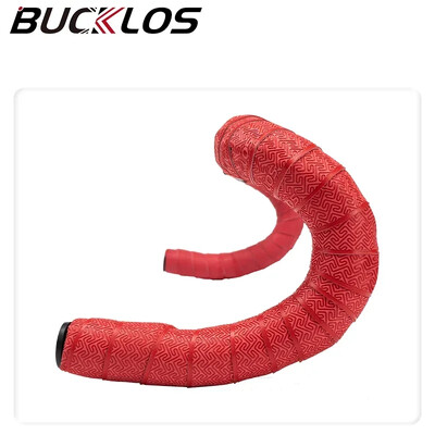 BUCKLOS benzi pentru biciclete de drum, rezistente la șocuri, ultraușoare, pentru mâner pentru ciclism, învelișuri pentru curele, înfășurate, respirabile, pentru ghidon de bicicletă, mufă fără bară