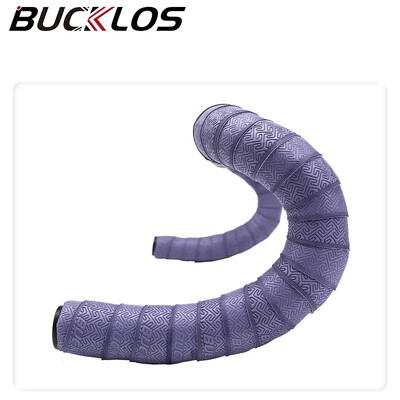 BUCKLOS benzi pentru biciclete de drum, rezistente la șocuri, ultraușoare, pentru mâner pentru ciclism, învelișuri pentru curele, înfășurate, respirabile, pentru ghidon de bicicletă, mufă fără bară