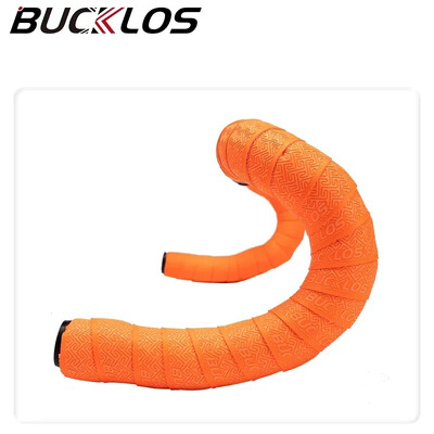 BUCKLOS benzi pentru biciclete de drum, rezistente la șocuri, ultraușoare, pentru mâner pentru ciclism, învelișuri pentru curele, înfășurate, respirabile, pentru ghidon de bicicletă, mufă fără bară