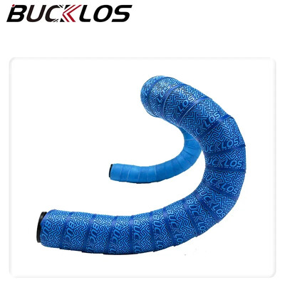 BUCKLOS benzi pentru biciclete de drum, rezistente la șocuri, ultraușoare, pentru mâner pentru ciclism, învelișuri pentru curele, înfășurate, respirabile, pentru ghidon de bicicletă, mufă fără bară