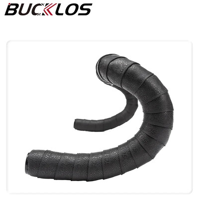 BUCKLOS benzi pentru biciclete de drum, rezistente la șocuri, ultraușoare, pentru mâner pentru ciclism, învelișuri pentru curele, înfășurate, respirabile, pentru ghidon de bicicletă, mufă fără bară