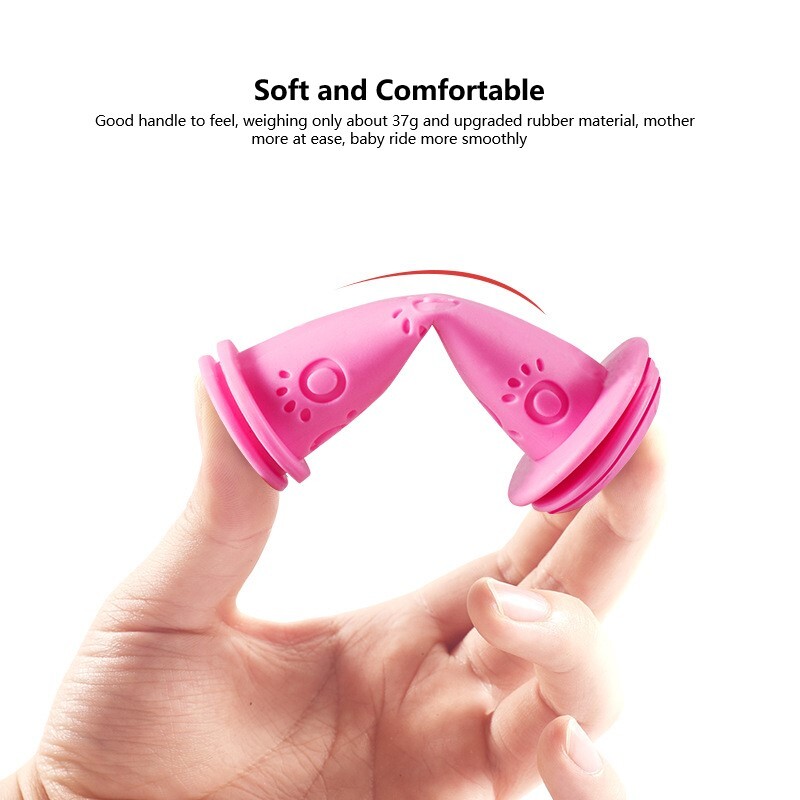 1 pereche de mânere de cauciuc pentru ghidon pentru bicicletă, anti-alunecare, pentru copii, fete, băieți