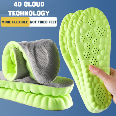 1 pereche 4D moale fasciită plantară branț Pantofi branțuri pentru picioare Suport arc Inserții ortopedice Tampoane sport cu absorbție a șocurilor