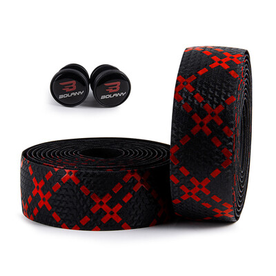 JIBOO Banda de ghidon de viteză pentru bicicletă de drum elastică EVA Bandă de bară de mâner confortabilă Bandă anti-alunecare pentru ghidon de bicicletă înfășurare Piese de ciclism