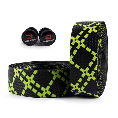 JIBOO Banda de ghidon de viteză pentru bicicletă de drum elastică EVA Bandă de bară de mâner confortabilă Bandă anti-alunecare pentru ghidon de bicicletă înfășurare Piese de ciclism