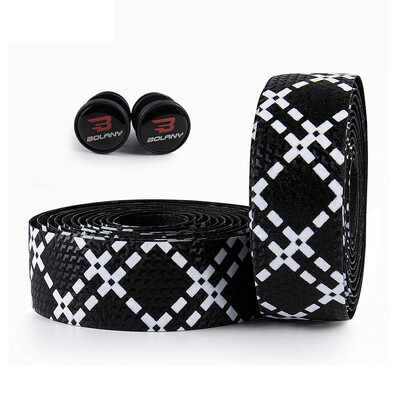 JIBOO Banda de ghidon de viteză pentru bicicletă de drum elastică EVA Bandă de bară de mâner confortabilă Bandă anti-alunecare pentru ghidon de bicicletă înfășurare Piese de ciclism