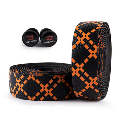 JIBOO Banda de ghidon de viteză pentru bicicletă de drum elastică EVA Bandă de bară de mâner confortabilă Bandă anti-alunecare pentru ghidon de bicicletă înfășurare Piese de ciclism