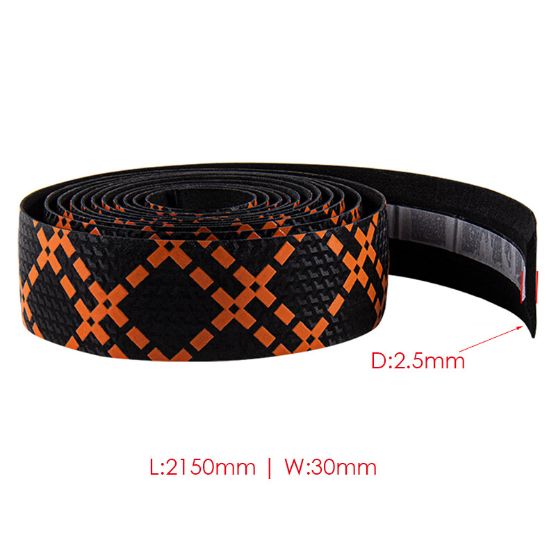 JIBOO Banda de ghidon de viteză pentru bicicletă de drum elastică EVA Bandă de bară de mâner confortabilă Bandă anti-alunecare pentru ghidon de bicicletă înfășurare Piese de ciclism