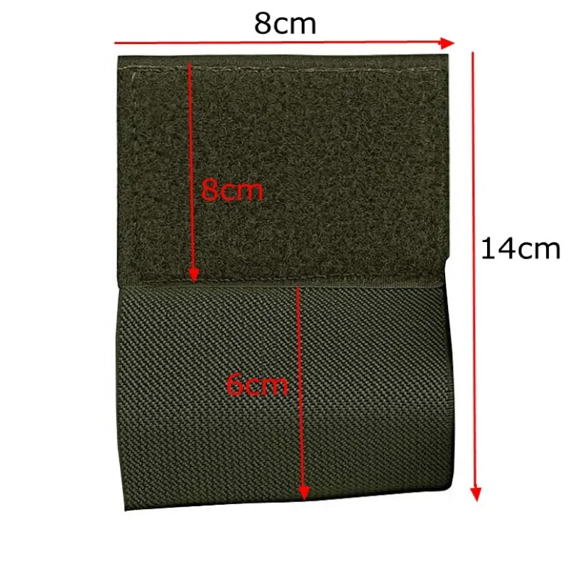 Suport pentru garou elastic 1/2 buc cu cârlig și buclă, în aer liber, husă EDC, purtător pentru plăci, suport pentru piept, centură, suport pentru depozitare EMT