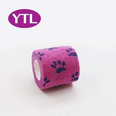 Terapie rezistentă la apă Bandaj autoadeziv Articulațiile pentru degete Wrap Kit de prim ajutor Bandaj elastic pentru animale de companie Supraviețuire