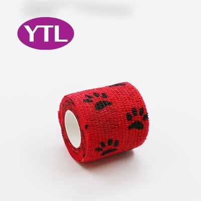 Terapie rezistentă la apă Bandaj autoadeziv Articulațiile pentru degete Wrap Kit de prim ajutor Bandaj elastic pentru animale de companie Supraviețuire