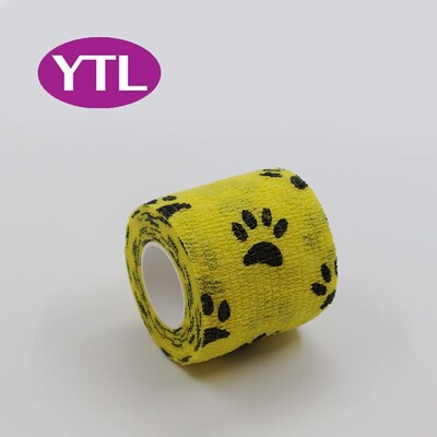 Terapie rezistentă la apă Bandaj autoadeziv Articulațiile pentru degete Wrap Kit de prim ajutor Bandaj elastic pentru animale de companie Supraviețuire