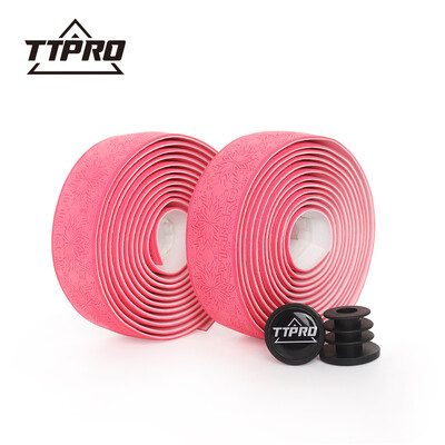 Bandă de bicicletă TTPRO cu model de fulgi de zăpadă anti schi pentru bicicletă de drum cu pietriș Banda moale anti-vibrație pentru ghidon