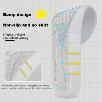 1 ζεύγος πάτους EVA Memory Foam Breathable Sweat Sport Insole Μαξιλάρι Ενθετο περιποίησης ποδιών για τρέξιμο ＆ Πάτοι Αντρικός Γυναικείος Ορθοπεδικός