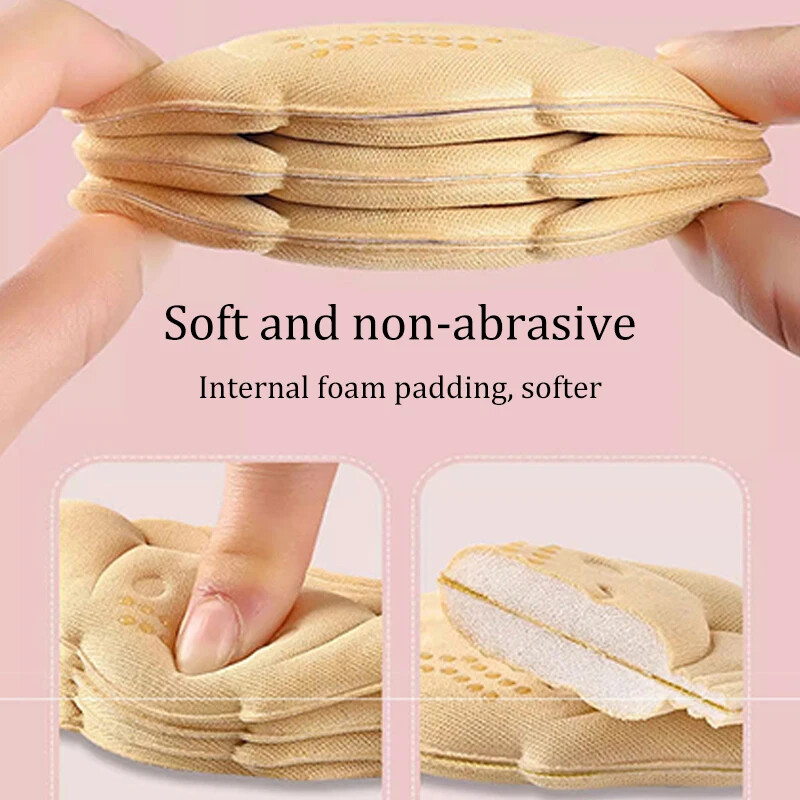 4 buc. Branțuri Plasturi pentru călcâi Pantofi pentru copii Tampă pentru ameliorarea durerii Picioare antiuzură Dimensiune reglabilă Autocolant pentru spate Inserții de pernă Branț