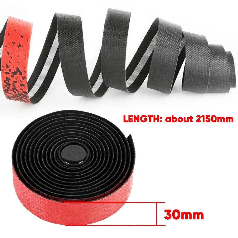 Benzi de bară pentru biciclete Cureaua de acoperire a ghidonului pentru bicicletă de drum Curea impermeabilă, antiderapante, mâner pentru bicicletă, bandă de prindere pentru bicicletă, pietriș, ciclism pe șosea
