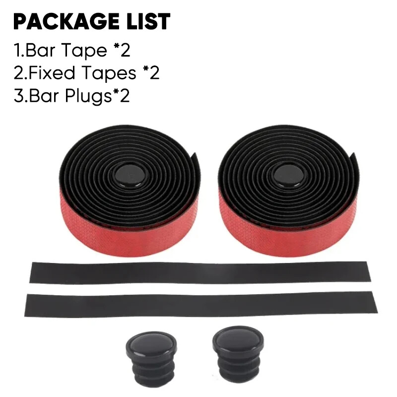 Benzi de bară pentru biciclete Cureaua de acoperire a ghidonului pentru bicicletă de drum Curea impermeabilă, antiderapante, mâner pentru bicicletă, bandă de prindere pentru bicicletă, pietriș, ciclism pe șosea