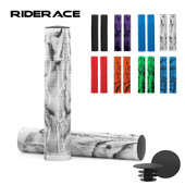 RIDERACE 165mm Mânere de bicicletă alungire, anti-alunecare, cauciuc moale, capac pentru ghidon de bicicletă pentru mâner de 22,2 mm pentru scuter BMX Mtb