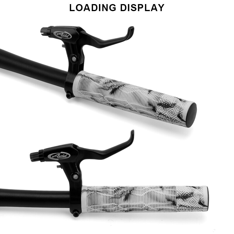 RIDERACE 165mm Mânere de bicicletă alungire, anti-alunecare, cauciuc moale, capac pentru ghidon de bicicletă pentru mâner de 22,2 mm pentru scuter BMX Mtb