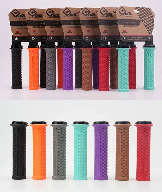 ODI VS-21 MTB ručke za upravljanje Silikonska navlaka za bicikl s zaključavanjem, protuklizna, amortizirajuća ručka, dijelovi Dodaci za bicikl