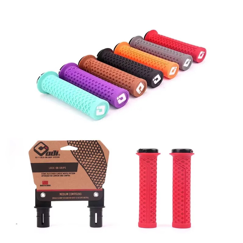 ODI VS-21 MTB ručke za upravljanje Silikonska navlaka za bicikl s zaključavanjem, protuklizna, amortizirajuća ručka, dijelovi Dodaci za bicikl