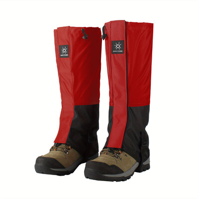 Водоустойчиви гети за крака На открито Снежно село Снежна покривка Алпинизъм Снежна пустиня Туризъм Предотвратяване на сняг и пясък Покривало за крака Skin