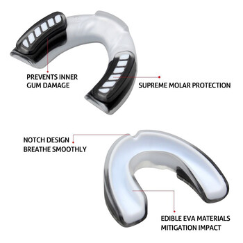 Professional EVA Boxing Mouthguard Basketball Taekwondo Fighting Sanda Teeth Protectors Mouth Guard Ragby Fight Training τιράντες