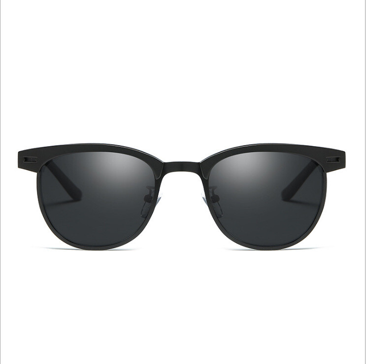 Polarizējošas saulesbrilles vīriešiem Mazs apaļš rāmis Retro Flow saules aizsardzība UV brilles sporta brīvdabas ceļojumu brilles T248