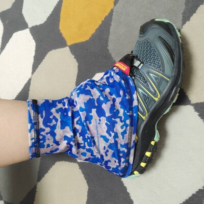 SPEEDSHEER-Ghâturi respirabile pentru picioare, protecție pentru glezne, pantofi anti-rupere, husă pentru drumeții, albastru, bărbat, femeie