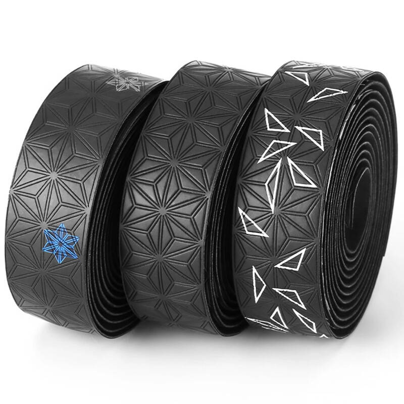 1 pereche bandă de ghidon pentru bicicletă de drum, bandă anti-alunecare pentru ghidon, cu șocuri, cu dopuri de bară, PU, curea de ghidon rezistentă la șocuri.