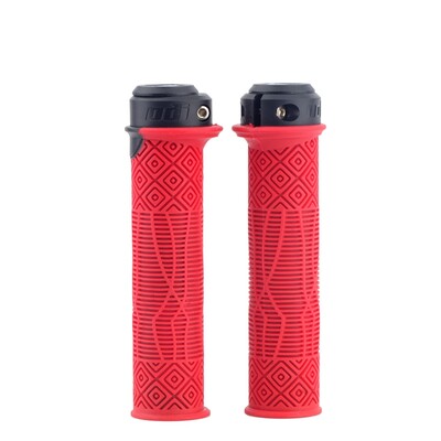 ODI MTB mâner de bicicletă blocat 22,2 MM mânere de ghidon din cauciuc, confortabile, anti-alunecare, potrivire la capăt, pliante, BMX XC, accesorii pentru biciclete de echilibru