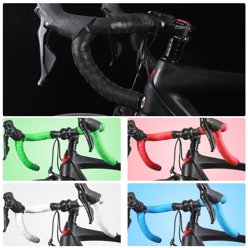 WEST BIKING velosipēda stūres lente, neslīdoša amortizējoša siksna, īpaši viegla riteņbraukšanas siksna, makšķeres MTB šosejas velosipēdu piederumi