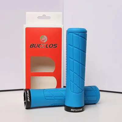 BUCKLOS Ručke za bicikle, zaključavanje na MTB rukohvatima, ručke za amortizaciju udaraca, ručke za bicikle, neklizajuće, ručke za brdske bicikle, meke MTB manžete