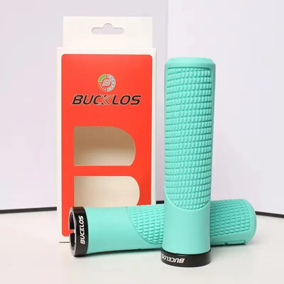 BUCKLOS Ručke za bicikle, zaključavanje na MTB rukohvatima, ručke za amortizaciju udaraca, ručke za bicikle, neklizajuće, ručke za brdske bicikle, meke MTB manžete