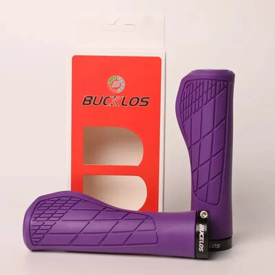 BUCKLOS Ručke za bicikle, zaključavanje na MTB rukohvatima, ručke za amortizaciju udaraca, ručke za bicikle, neklizajuće, ručke za brdske bicikle, meke MTB manžete