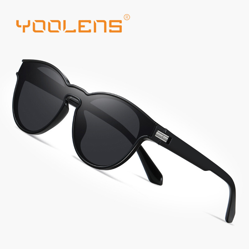 Zīmols Designer Vintage Retro Vīriešu saulesbrilles TR90 Fashion Sports Polarized UV400 Lens Brilles Vīriešu saulesbrilles sievietēm 7546