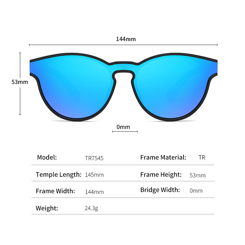 Zīmols Designer Vintage Retro Vīriešu saulesbrilles TR90 Fashion Sports Polarized UV400 Lens Brilles Vīriešu saulesbrilles sievietēm 7546
