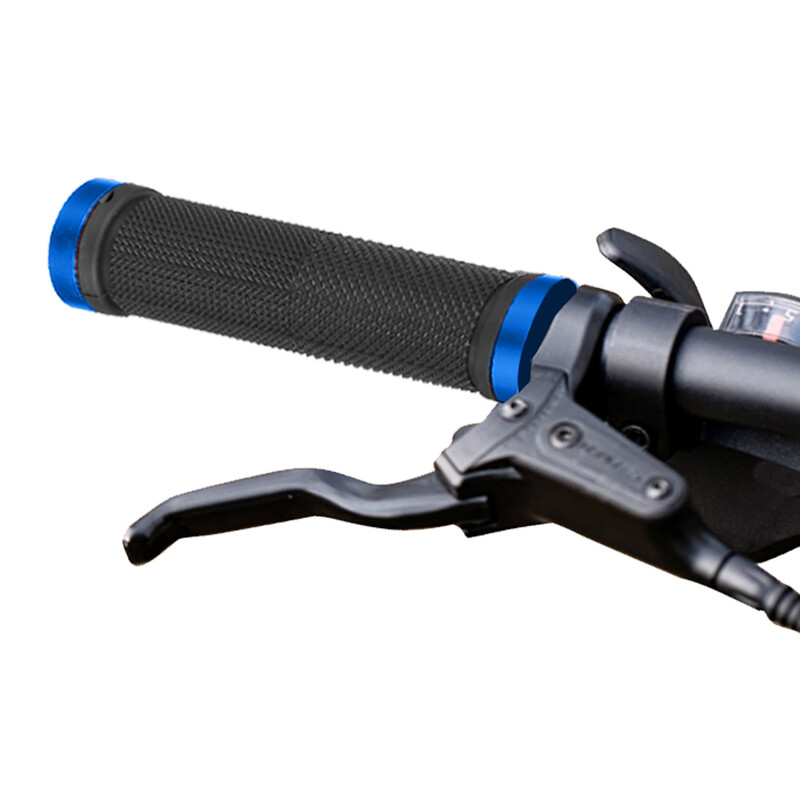 Velosipēdu rokturi MTB velosipēda rokas stieņa rokturi gumijas Neslīdoša divpusēja bloķēšana riteņbraukšanai Bmx roktura rokturi velosipēda stūres rokturi
