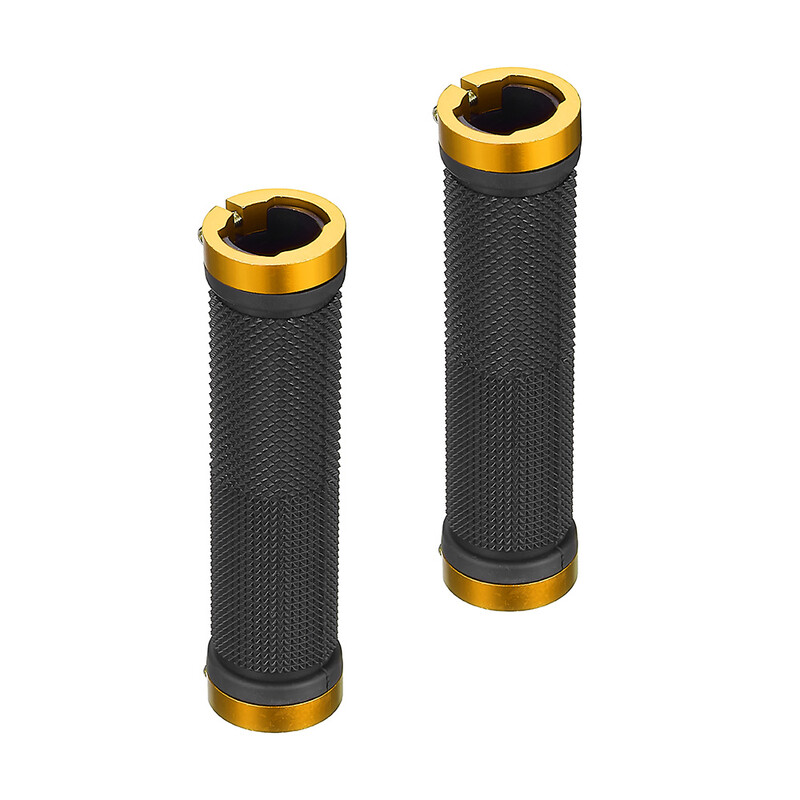 Velosipēdu rokturi MTB velosipēda rokas stieņa rokturi gumijas Neslīdoša divpusēja bloķēšana riteņbraukšanai Bmx roktura rokturi velosipēda stūres rokturi