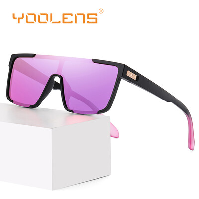 Zīmols Designer Vintage Retro Vīriešu saulesbrilles TR90 Modes Sports Polarized UV400 Lens Brilles Vīriešu saulesbrilles Sievietēm 7543