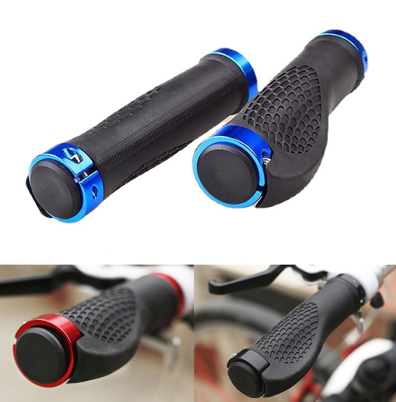 MTB Grip velosipēda stūres rokturi pretslīdes silikona ceļa kalnu velosipēda rokturis roktura velosipēda riteņbraukšanas piederumi velosipēda stūre