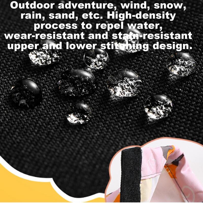 Āra ūdensnecaurlaidīgs sniega getras Regulējams bērnu sniega kāju pārsegs Ūdensnecaurlaidīgi zābaku getras pārgājieniem Medībām pastaigu slēpošanai