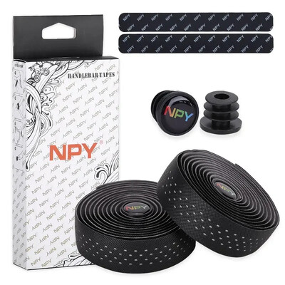 Ceļu velosipēda stieņa lentes velosipēda stūres aptinējs Ērts stūres siksnas rokturi Lentes triecienu absorbējoša stieņa lentes josta šosejas velosipēdam