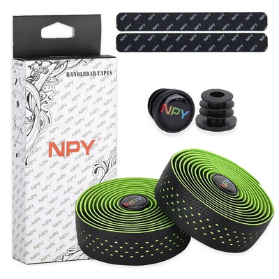 Ceļu velosipēda stieņa lentes velosipēda stūres aptinējs Ērts stūres siksnas rokturi Lentes triecienu absorbējoša stieņa lentes josta šosejas velosipēdam