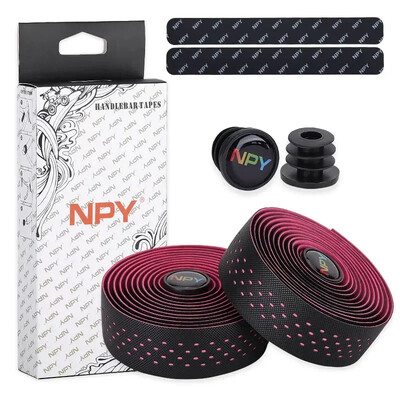 Ceļu velosipēda stieņa lentes velosipēda stūres aptinējs Ērts stūres siksnas rokturi Lentes triecienu absorbējoša stieņa lentes josta šosejas velosipēdam