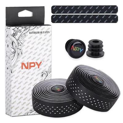 Ceļu velosipēda stieņa lentes velosipēda stūres aptinējs Ērts stūres siksnas rokturi Lentes triecienu absorbējoša stieņa lentes josta šosejas velosipēdam