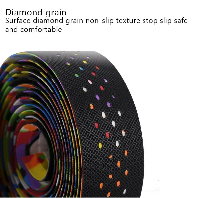 Ceļu velosipēda stieņa lentes velosipēda stūres aptinējs Ērts stūres siksnas rokturi Lentes triecienu absorbējoša stieņa lentes josta šosejas velosipēdam