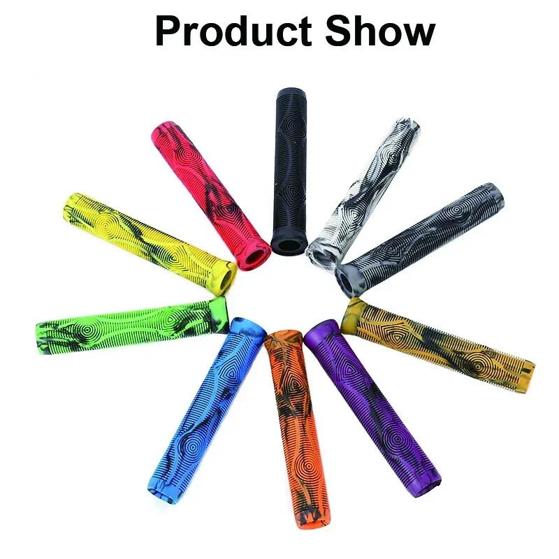 160 mm velosipēda stūres rokturi MTB velosipēda pagarinātie rokturi pārklāj ērts pretslīdes triecienizturīgs MTB velosipēda stieņa aproces Riteņbraukšanas daļas