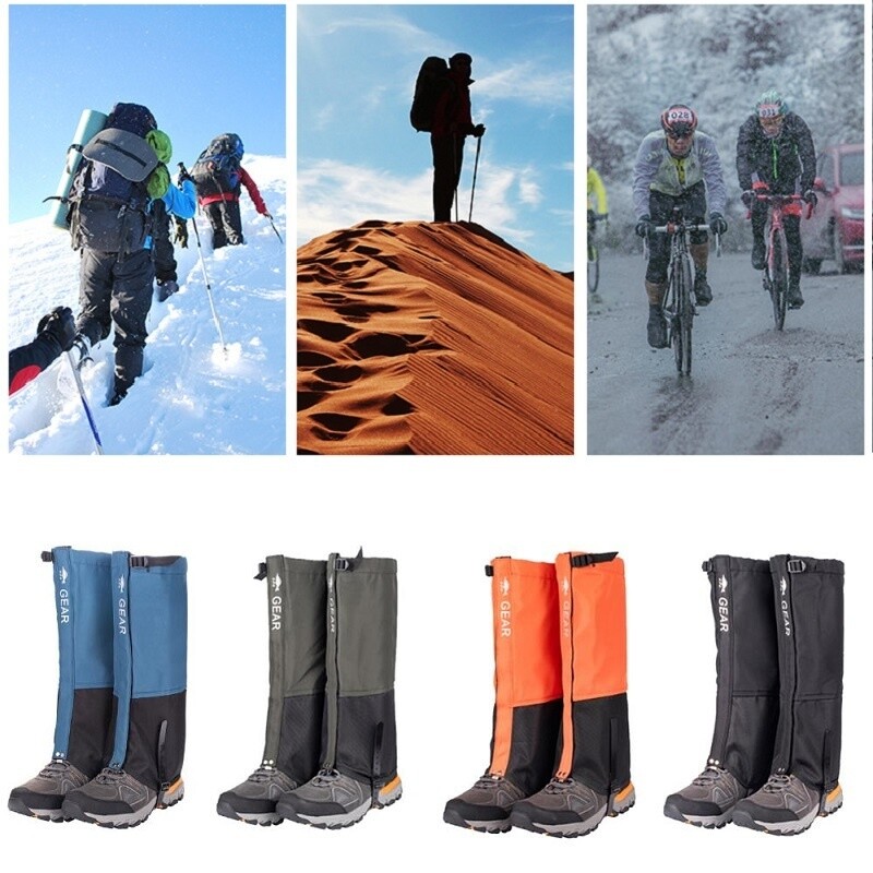 Ūdensizturīgi sniega kāju getras āra zābaku legingi apavi siltāks pārvalks pārgājieniem kāpšanai slēpošanai medīšanai tuksneša kāju aizsardzība