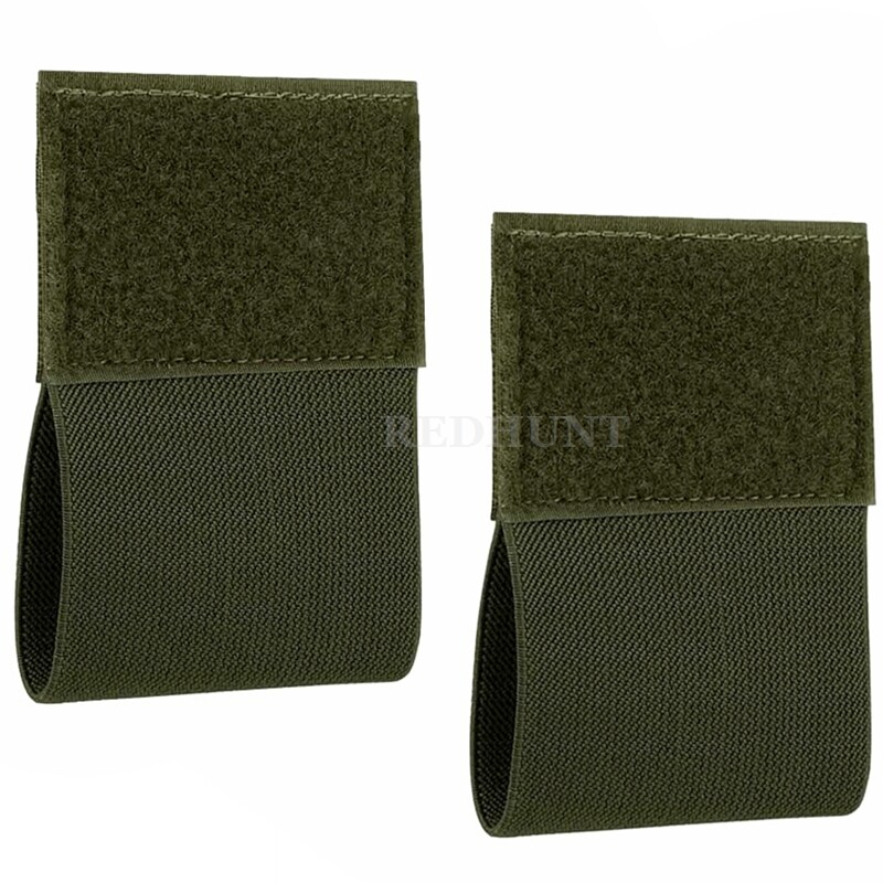 2gab elastīgs žņaugu turētājs ar āķi un cilpu āra EDC maisiņa plāksnes turētājs krūškurvja vestes jostas pārnēsāšanas EMT uzglabāšanas turētājs